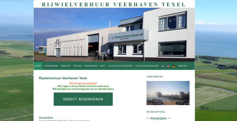Fietsverhuur Veerhaven Texel